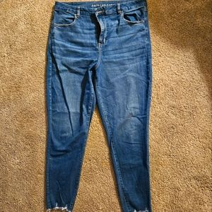AE curvy hi rise jegging size 18